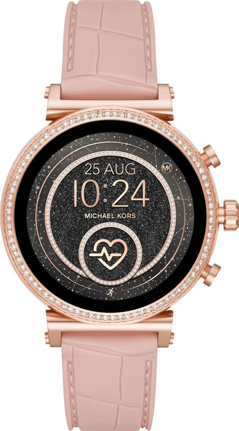 michael kors smartwatch heart rate|Michael Kors smart watch ladies.